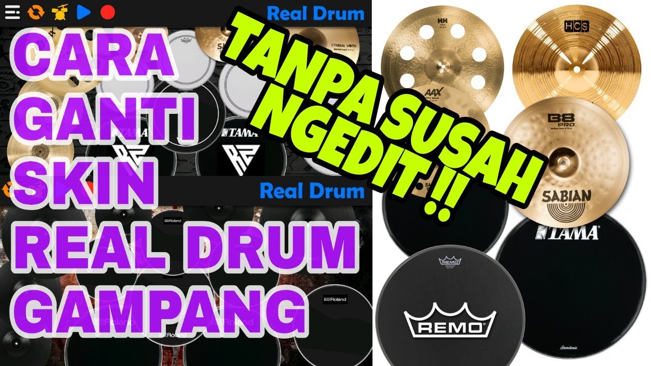 Detail Real Drum Skin Nomer 30