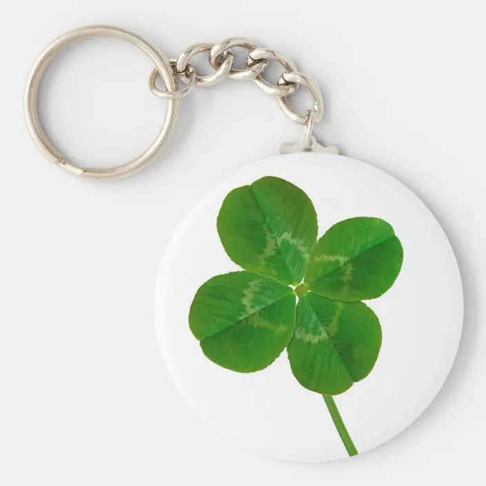 Detail Real Four Leaf Clover Keychain Nomer 11