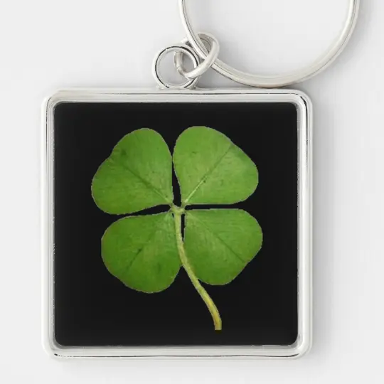 Detail Real Four Leaf Clover Keychain Nomer 16