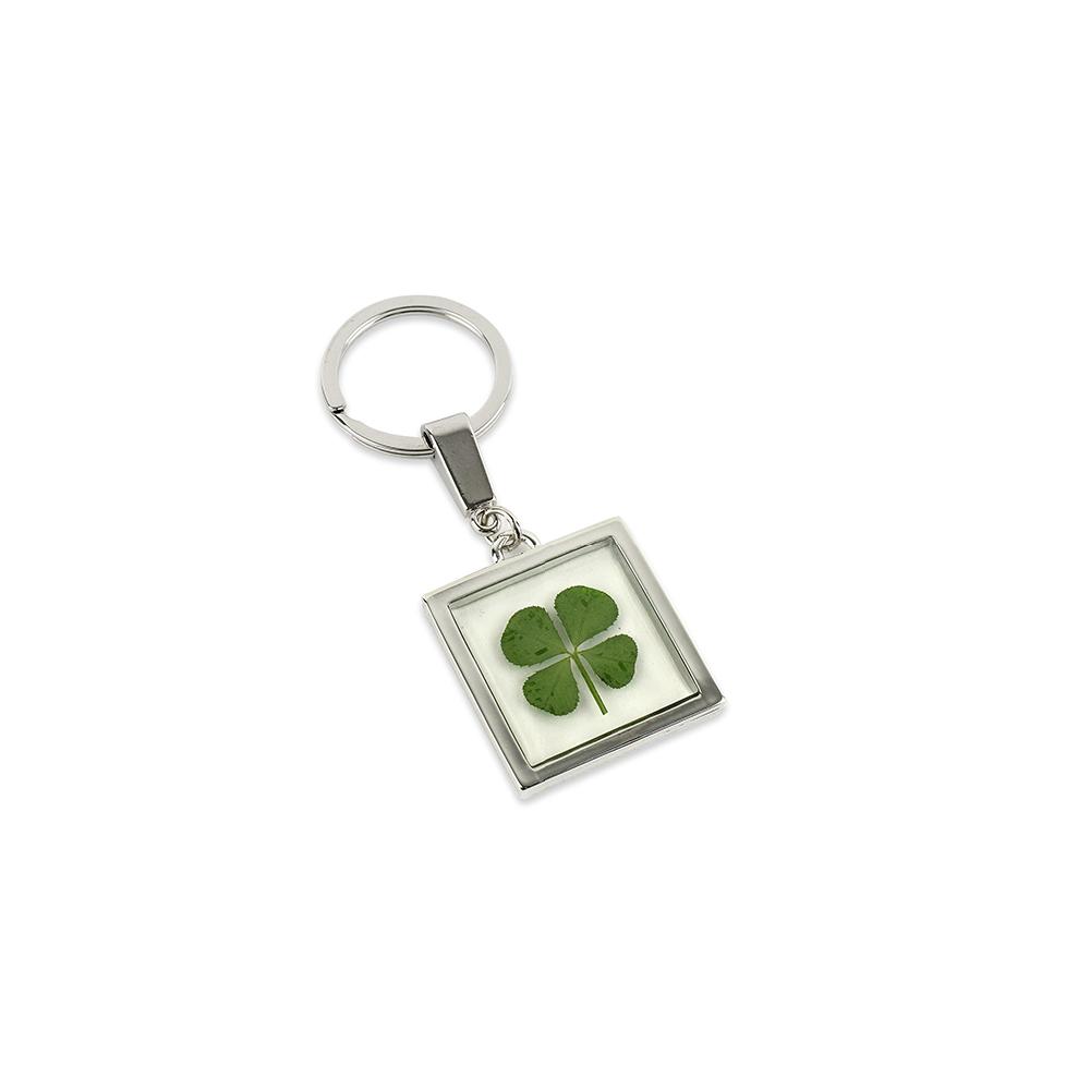 Detail Real Four Leaf Clover Keychain Nomer 51