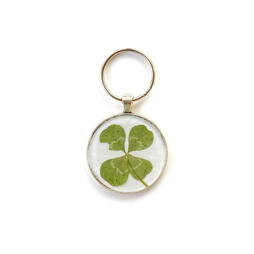 Detail Real Four Leaf Clover Keychain Nomer 54