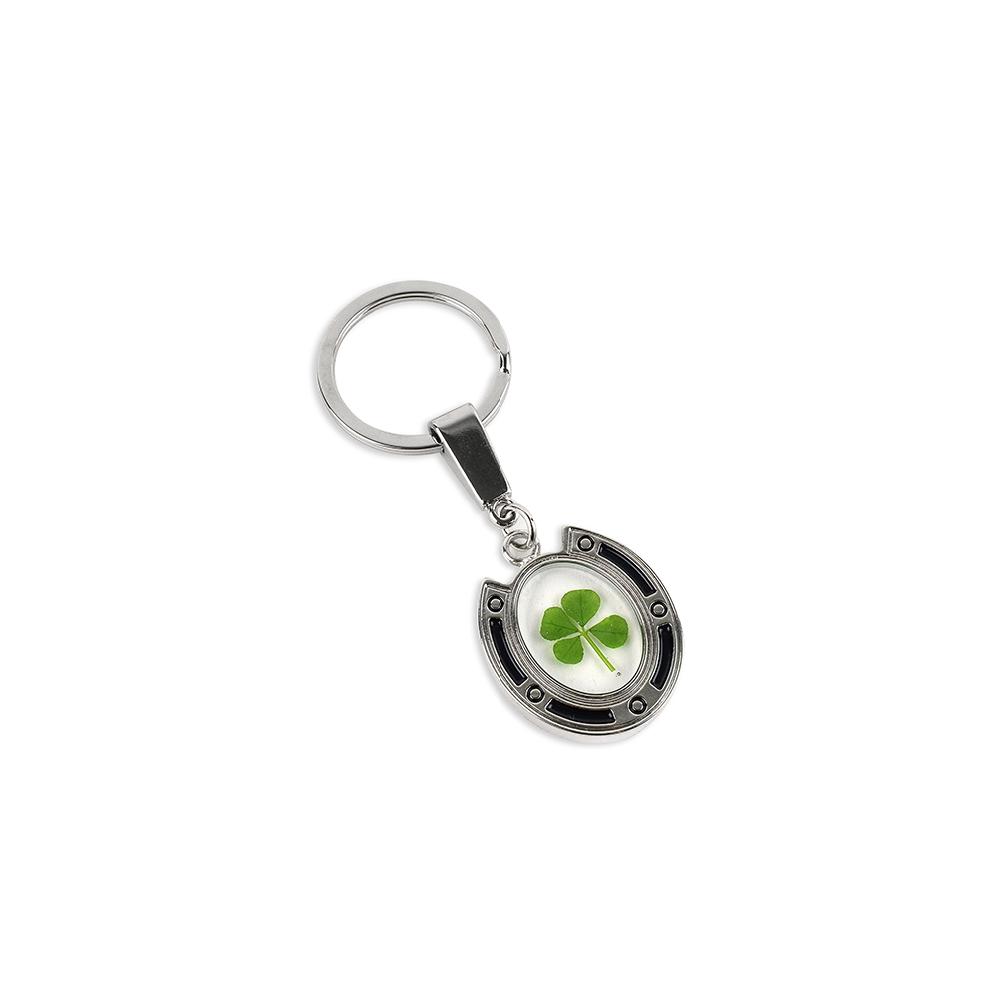 Detail Real Four Leaf Clover Keychain Nomer 56