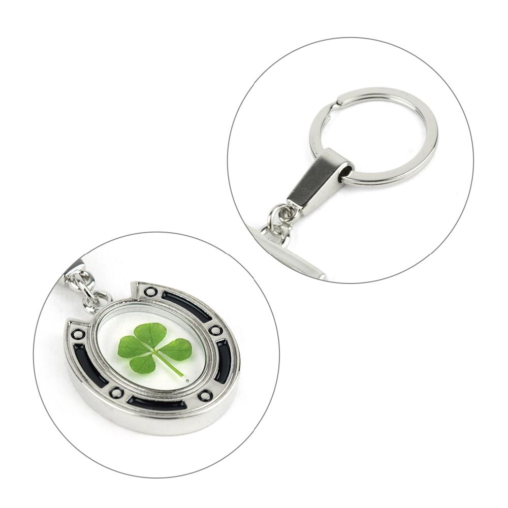 Detail Real Four Leaf Clover Keychain Nomer 60