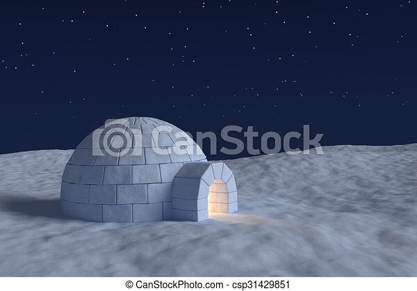 Detail Real Igloo House Inside Nomer 28