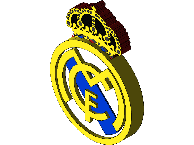 Detail Real Madrid Logo 3d Nomer 18