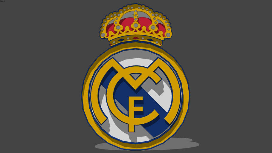 Detail Real Madrid Logo 3d Nomer 23