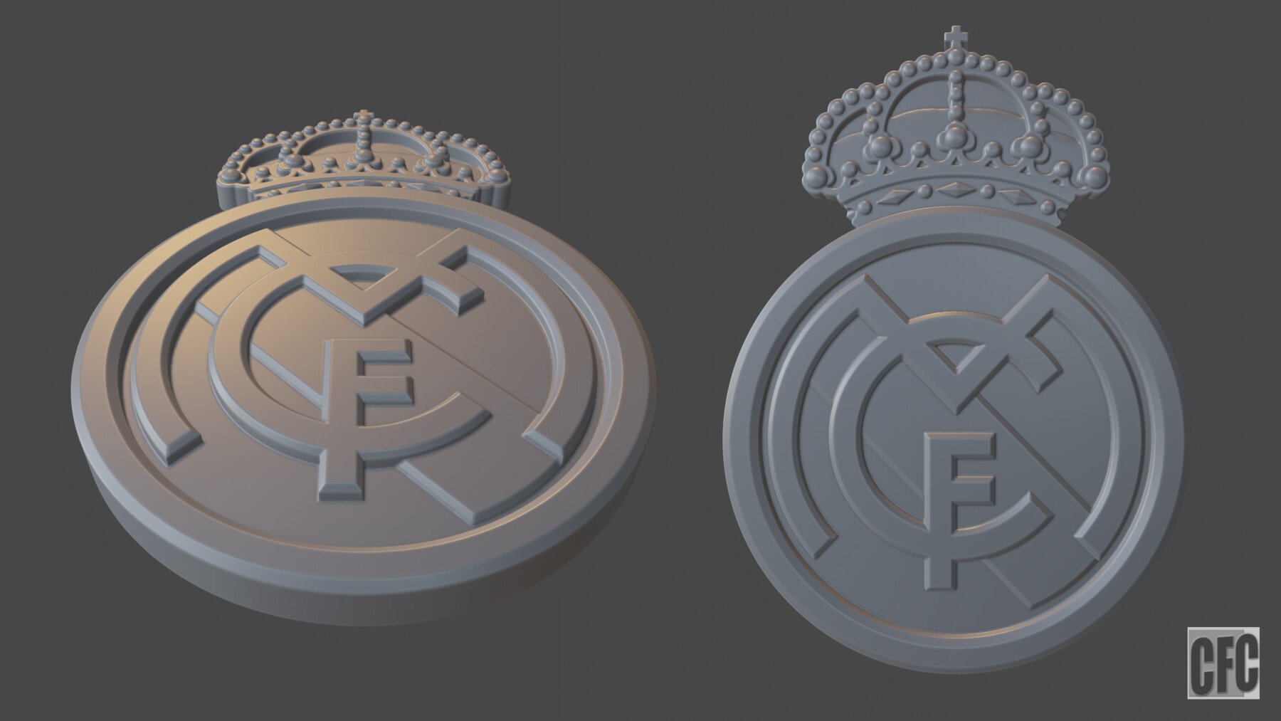 Detail Real Madrid Logo 3d Nomer 35