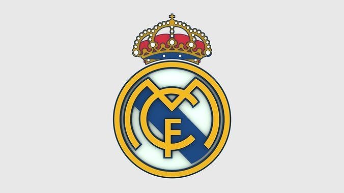 Detail Real Madrid Logo 3d Nomer 38