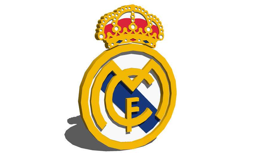 Detail Real Madrid Logo 3d Nomer 6