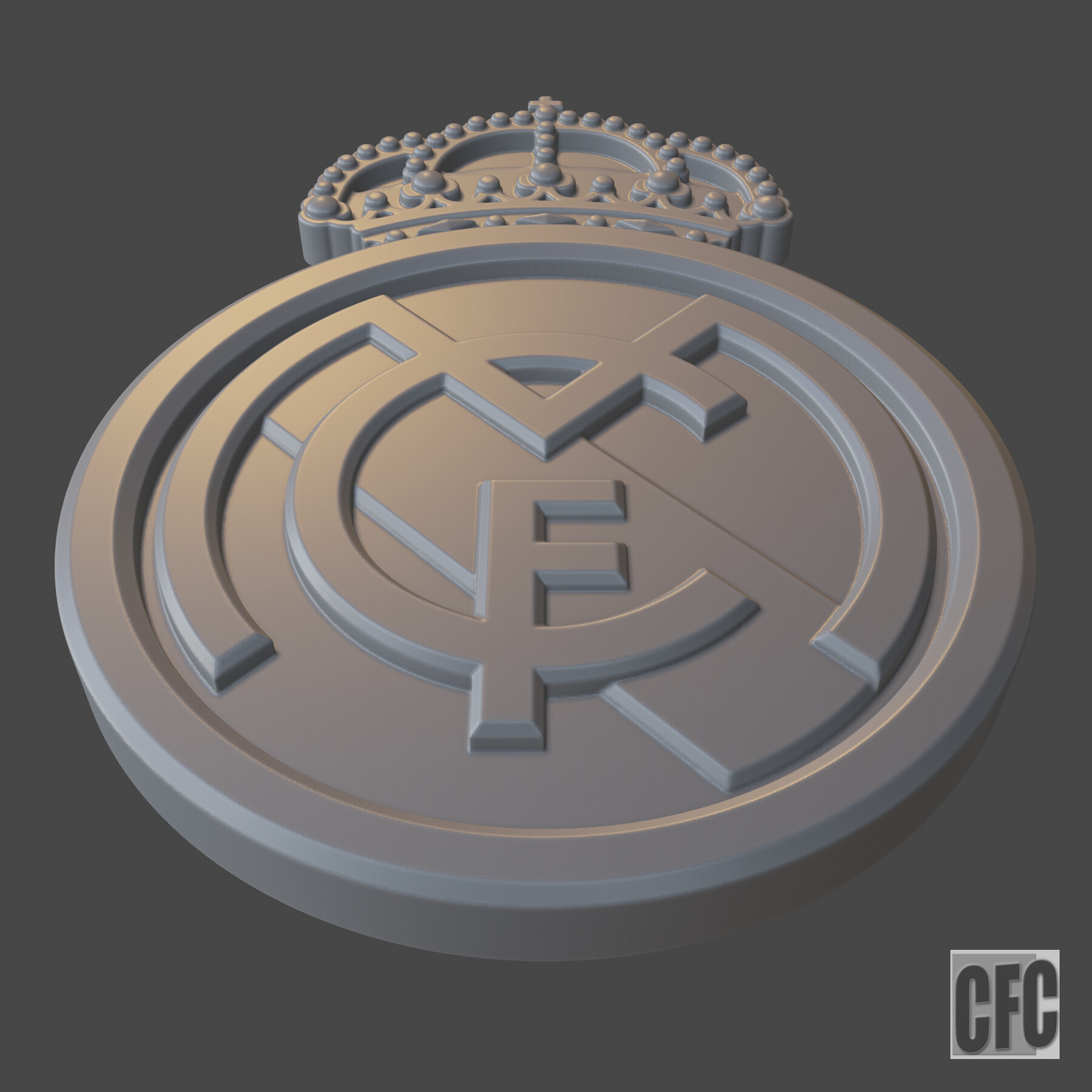 Detail Real Madrid Logo 3d Nomer 46