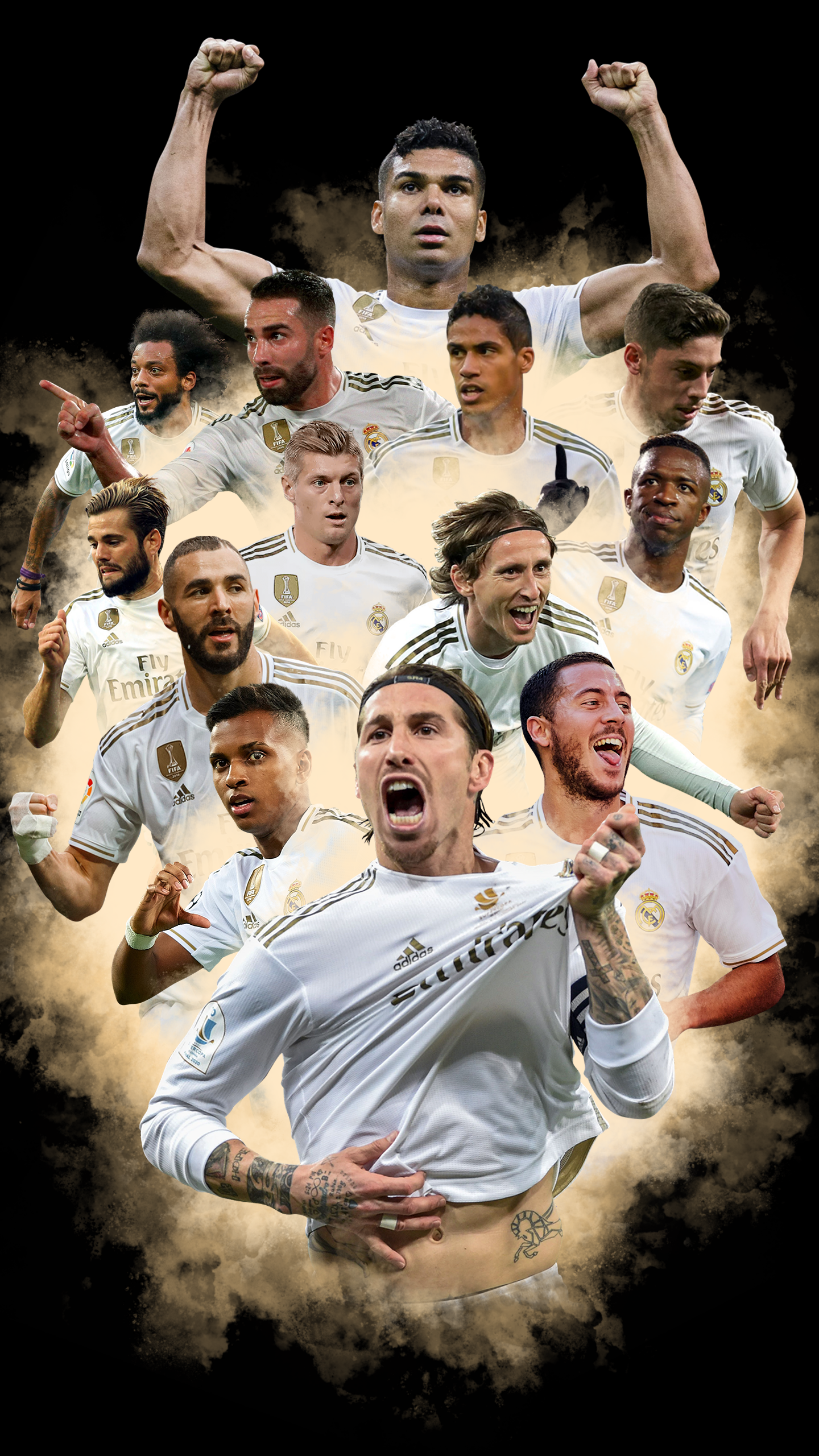 Detail Real Madrid Team Wallpaper Nomer 2