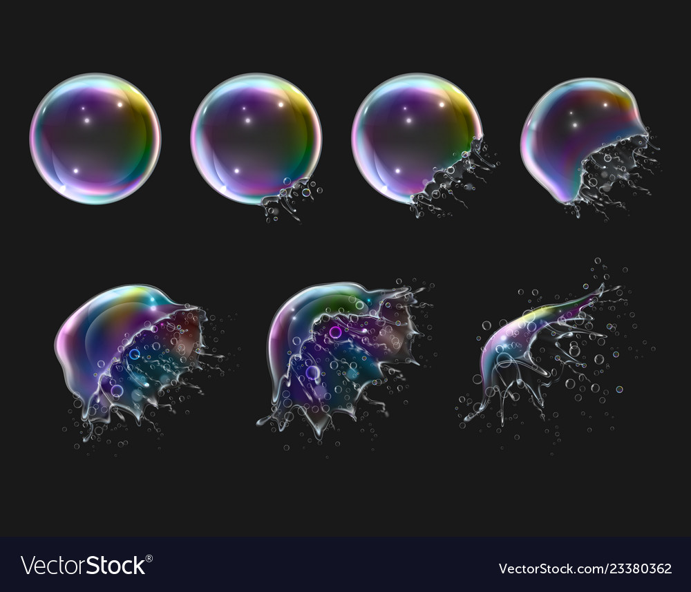 Detail Realistic Bubbles Nomer 2