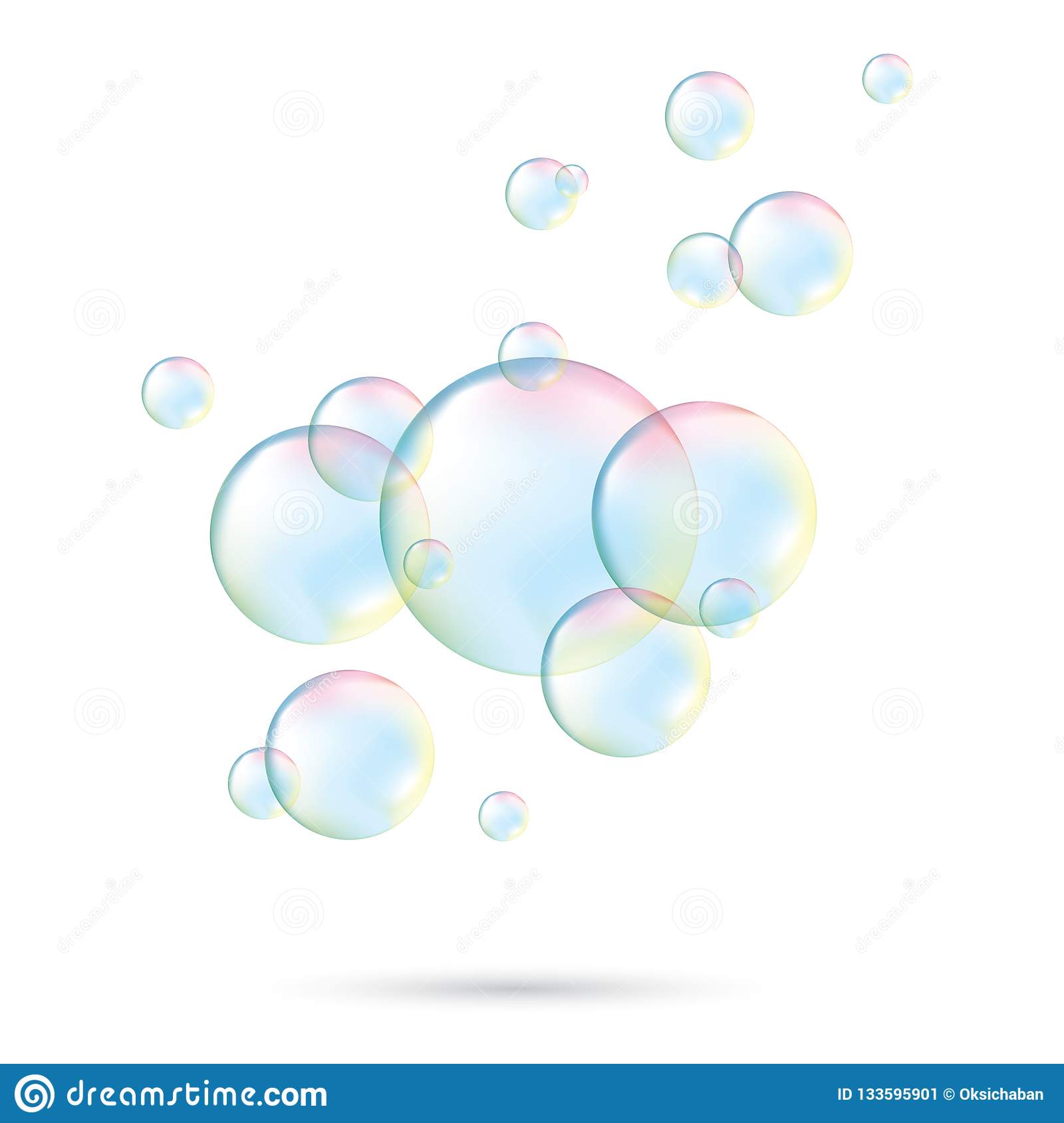 Detail Realistic Bubbles Nomer 11