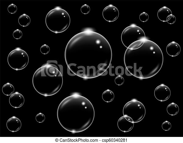 Detail Realistic Bubbles Nomer 28