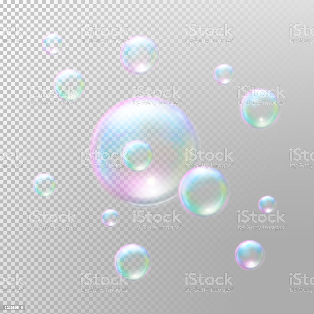 Detail Realistic Bubbles Nomer 31