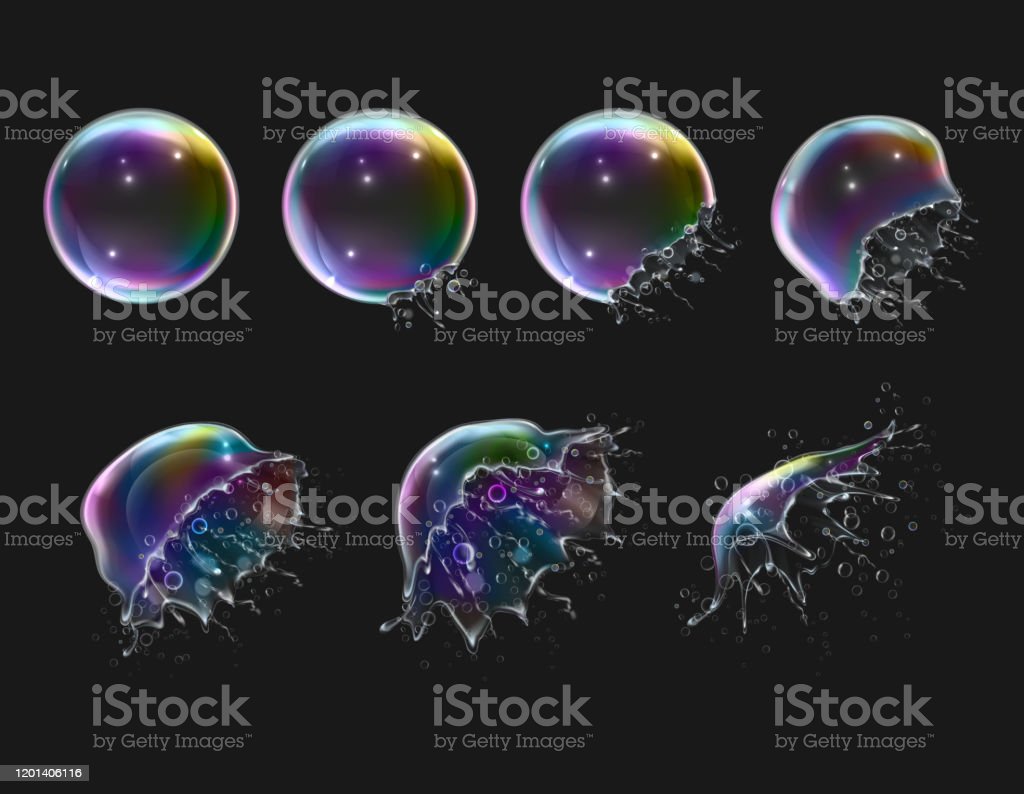 Detail Realistic Bubbles Nomer 34