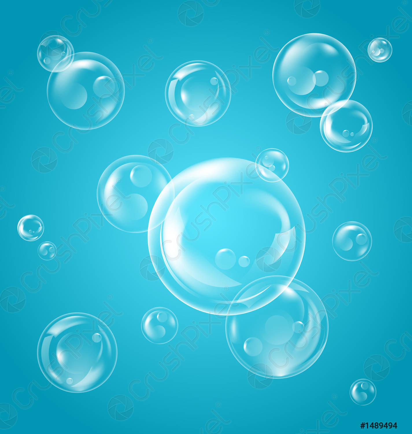 Detail Realistic Bubbles Nomer 44