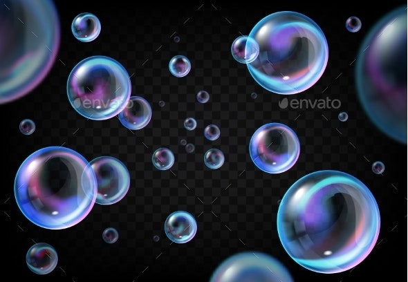 Detail Realistic Bubbles Nomer 52