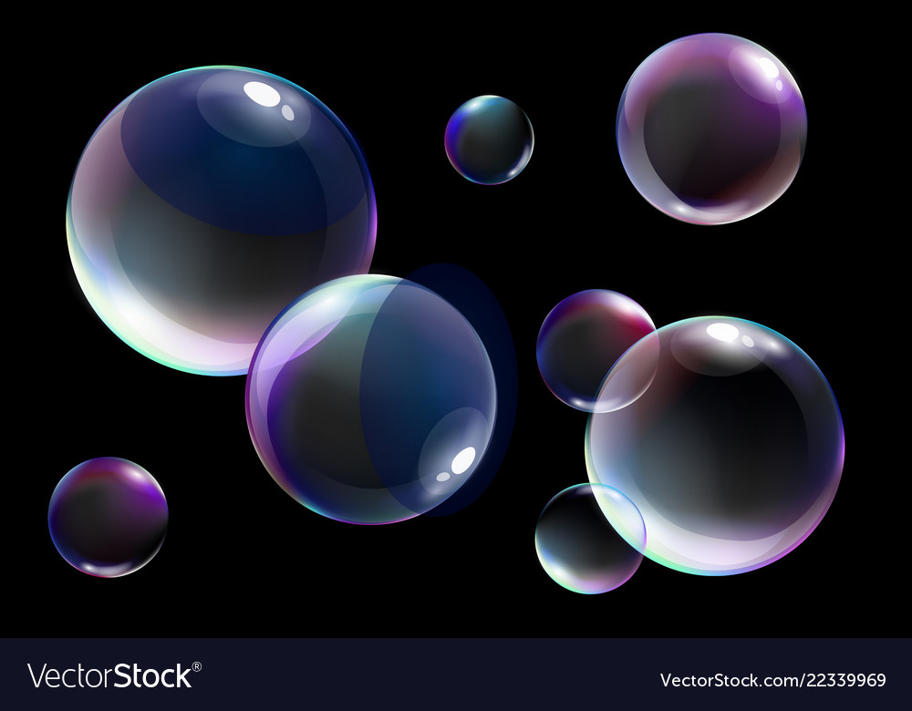 Detail Realistic Bubbles Nomer 7