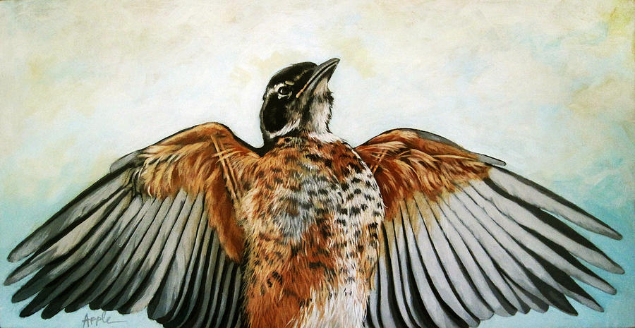 Detail Realistic Hummingbird Painting Nomer 15