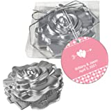 Detail Realistic Rose Design Mirror Compacts Nomer 17
