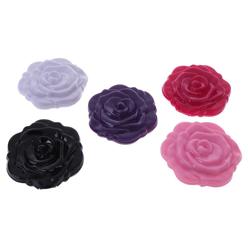 Detail Realistic Rose Design Mirror Compacts Nomer 23