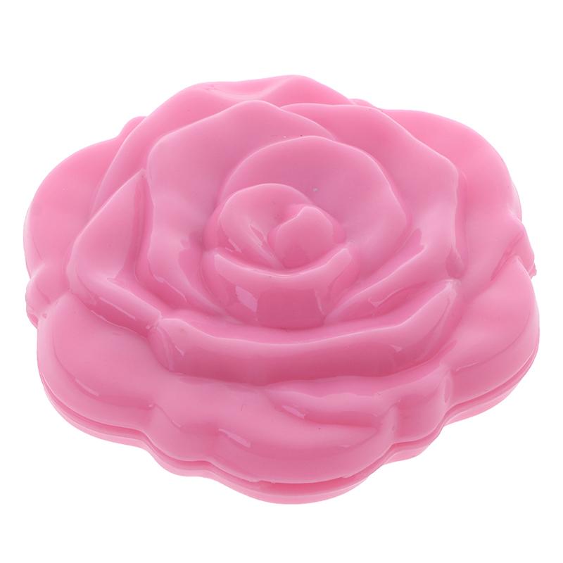 Detail Realistic Rose Design Mirror Compacts Nomer 24