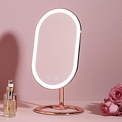 Detail Realistic Rose Design Mirror Compacts Nomer 44