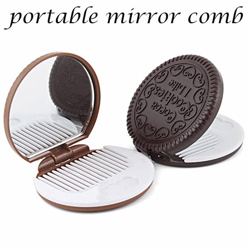 Detail Realistic Rose Design Mirror Compacts Nomer 46