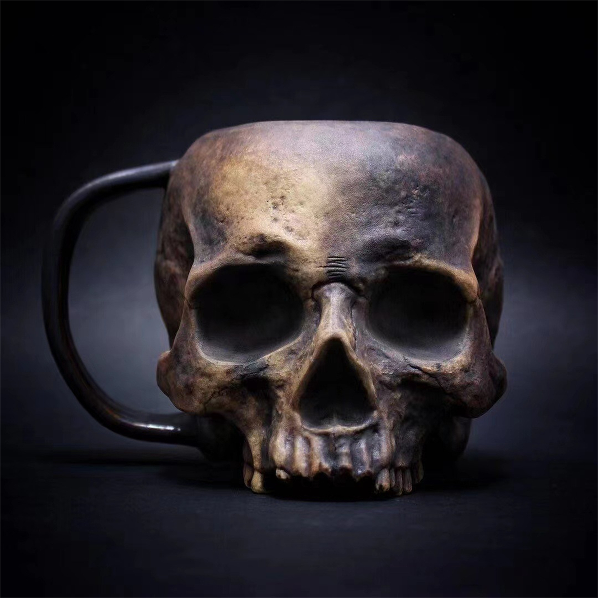 Realistic Skull Coffee Mug - KibrisPDR