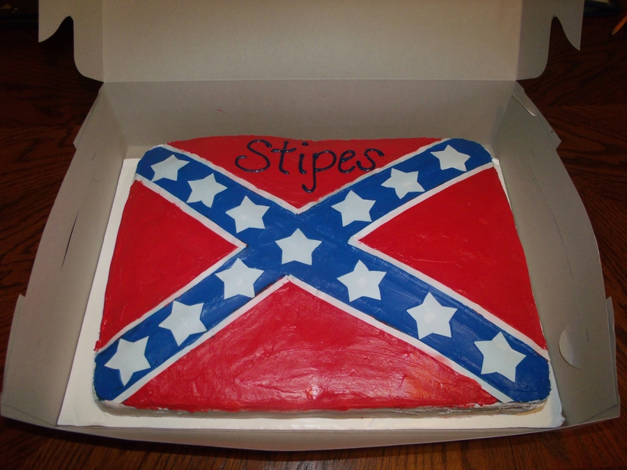 Detail Rebel Flag Wedding Cake Nomer 11