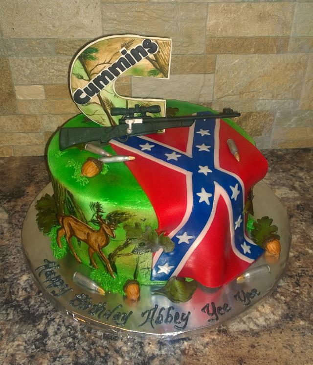 Detail Rebel Flag Wedding Cake Nomer 13