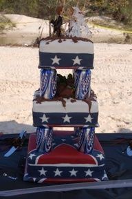 Detail Rebel Flag Wedding Cake Nomer 3