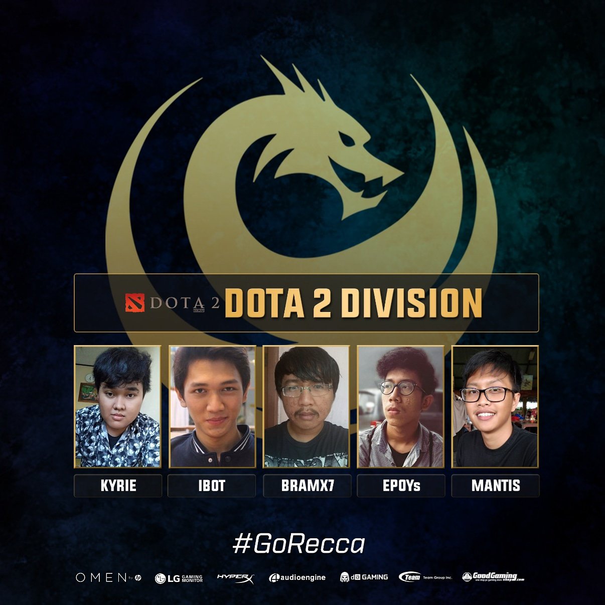 Detail Recca Esports Dota 2 Nomer 2