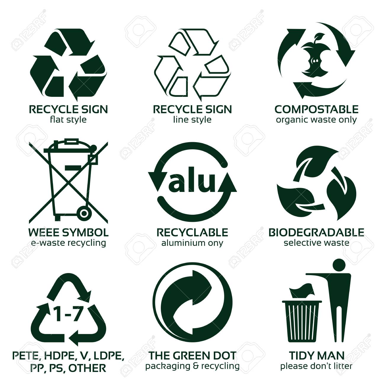Detail Recyclable Icon Nomer 24
