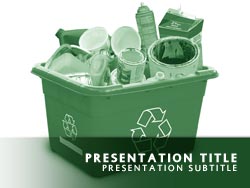Detail Recycle Powerpoint Template Nomer 36
