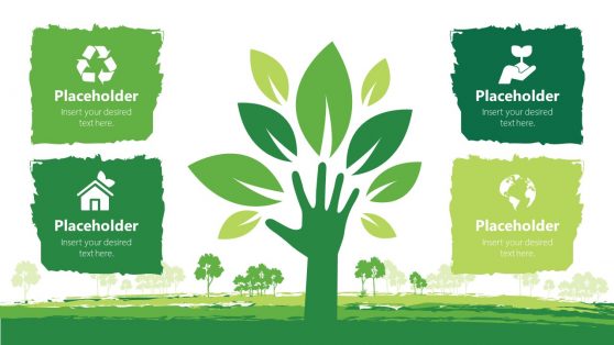 Detail Recycle Powerpoint Template Nomer 6