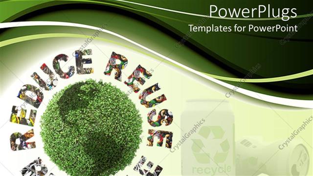Detail Recycle Powerpoint Template Nomer 51