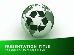 Detail Recycle Powerpoint Template Nomer 52