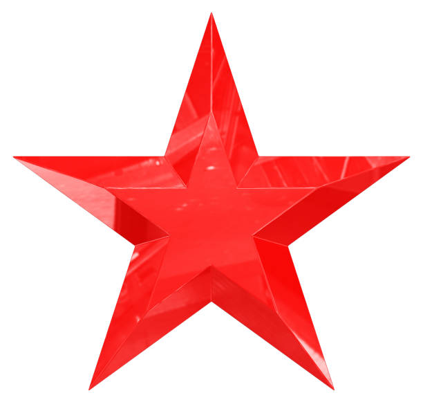 Detail Red 5 Point Stars Nomer 2