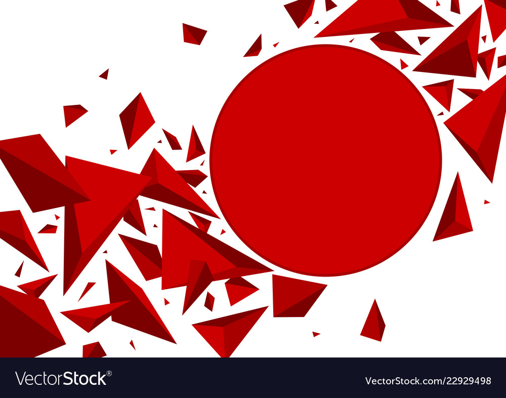 Detail Red Abstract Vector Nomer 30