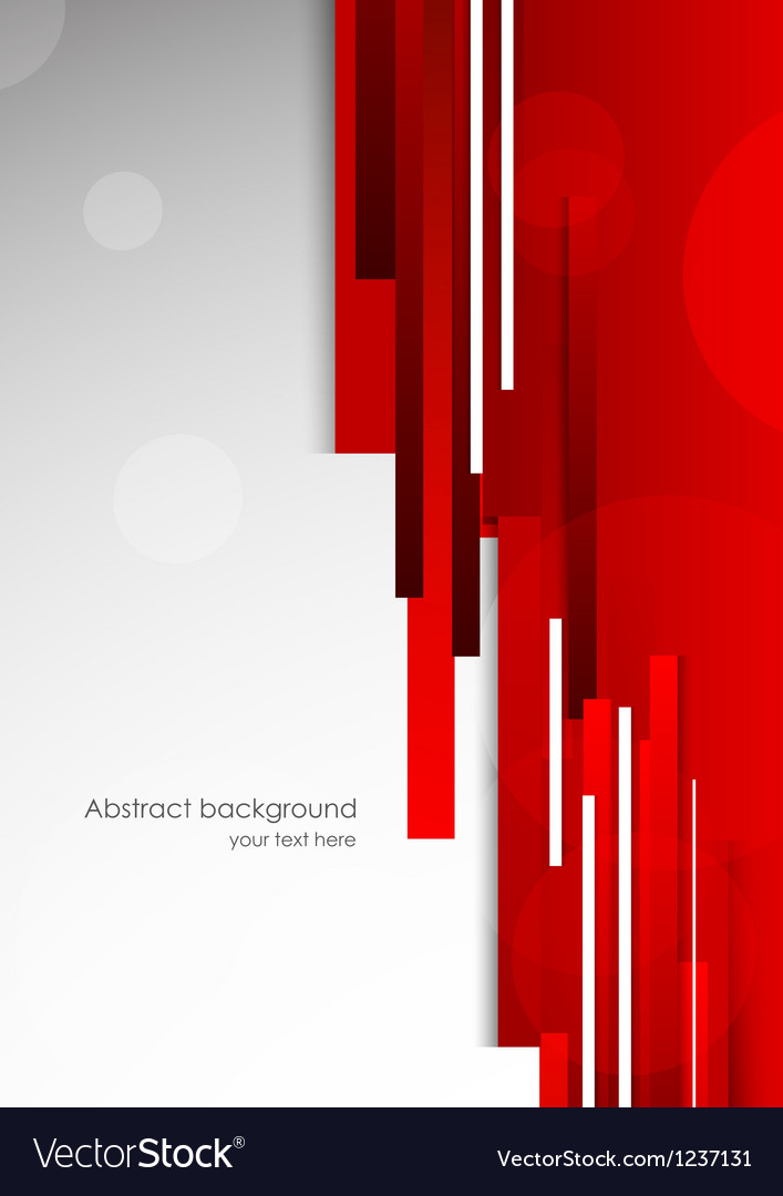 Detail Red Abstract Vector Nomer 7