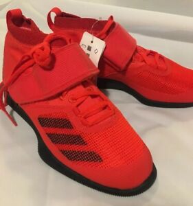 Detail Red Adidas Powerlifting Shoes Nomer 30