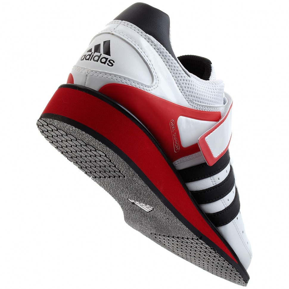 Detail Red Adidas Powerlifting Shoes Nomer 39