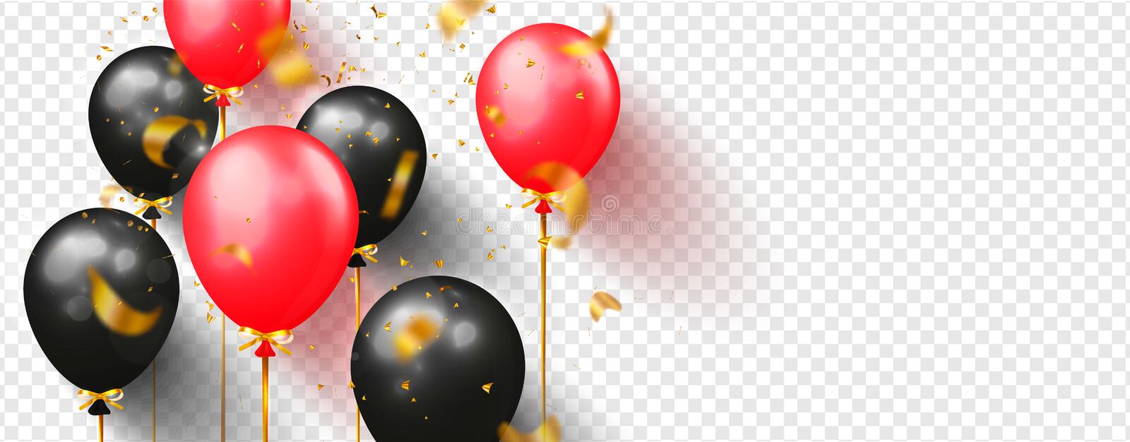 Detail Red And Black Balloons Png Nomer 14