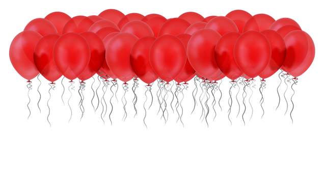 Detail Red And Black Balloons Png Nomer 38