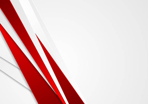 Red And White Abstract Background - KibrisPDR