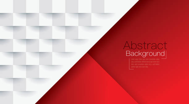 Detail Red And White Abstract Background Hd Nomer 45