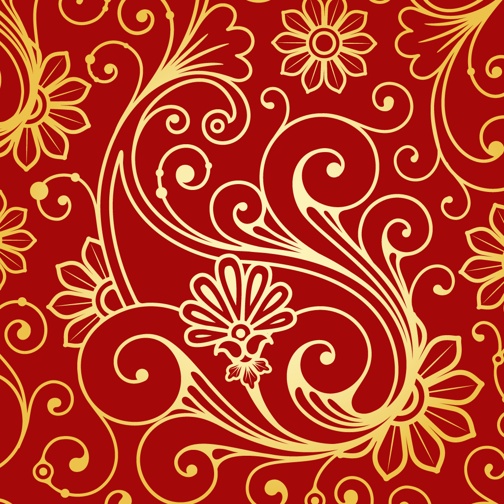 Detail Red Batik Background Nomer 14