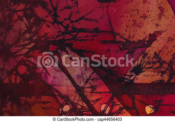 Detail Red Batik Background Nomer 16
